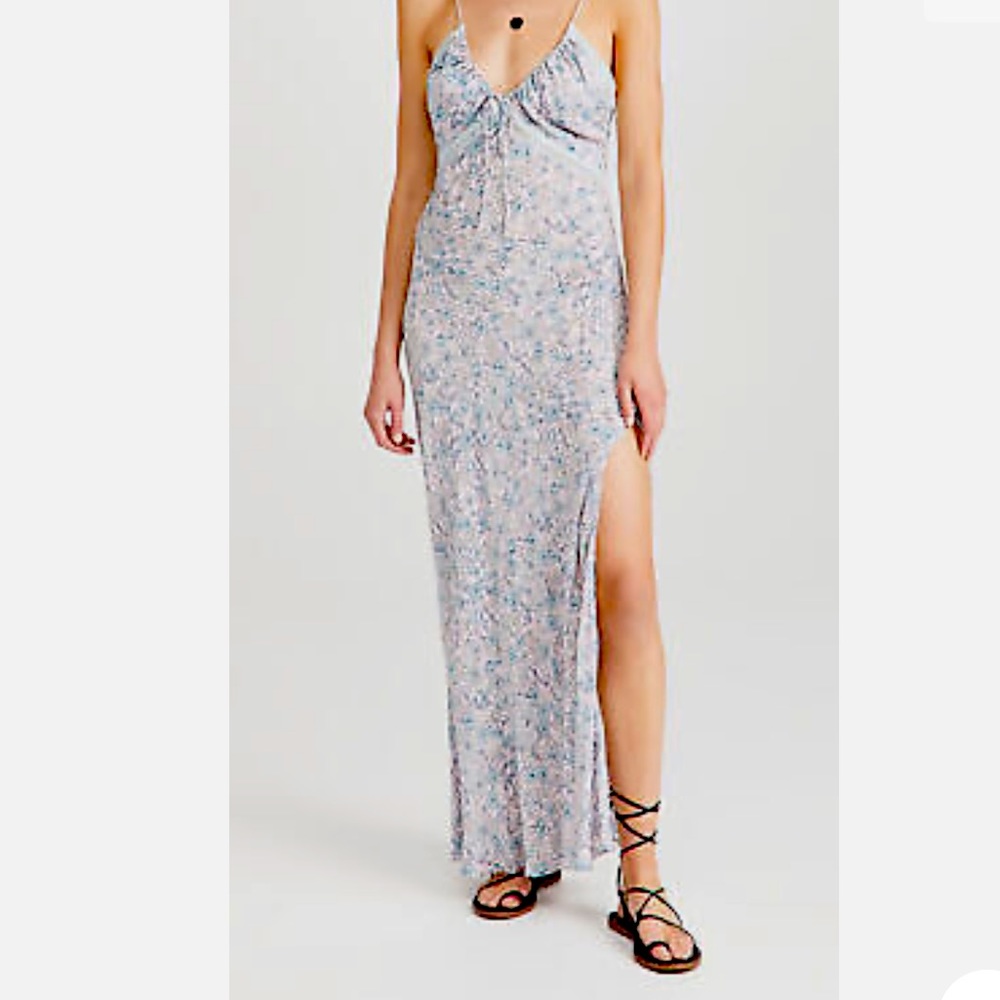 NWT Free People All I Ever Wanted Floral Maxi Slip Dress
